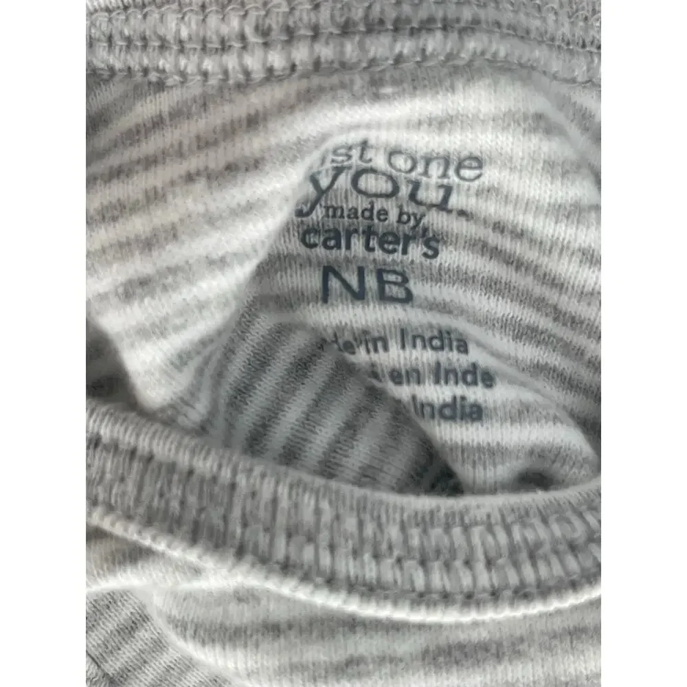 Carters Rene Rofe Lot Bundle 4 Bodysuits Baby Boy Newborn 0-3 Months